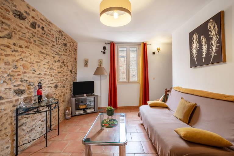 Rental apartment | Garden view in Rivesaltes