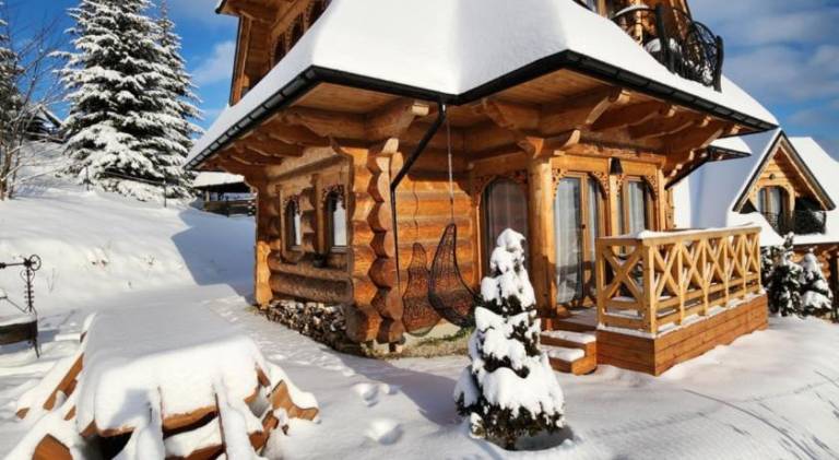 Goralska Chatka 3 Highland Cottage - Jacuzzi, Sauna, Split AC, Private parking, Mountains View in Zakopane