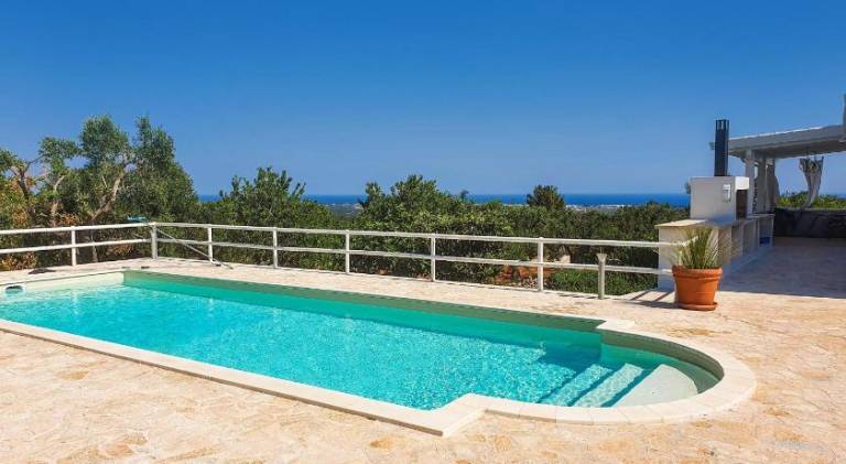 Fully equipped villa with patio, yard & private pool | Pet-friendly in Carovigno