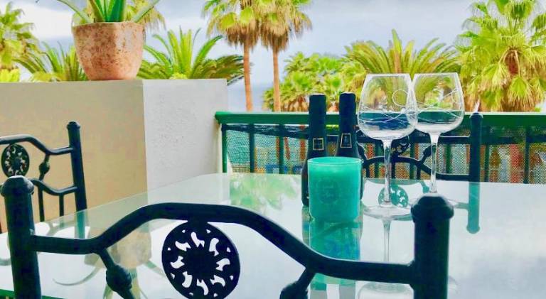 Apartment with yard & terrace in Adeje