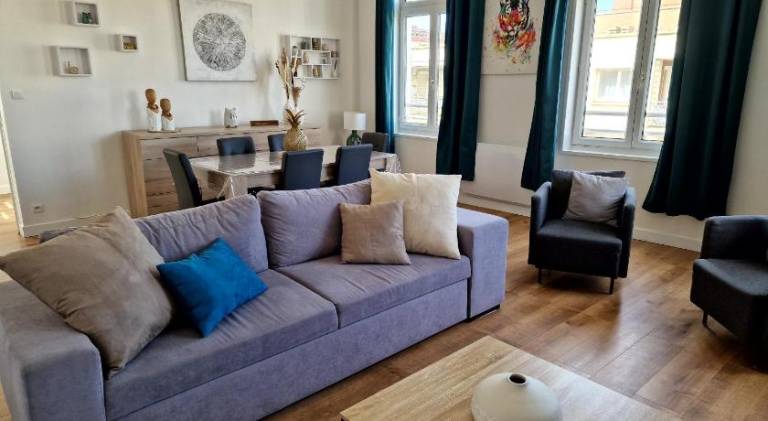 Rental apartment with 3 rooms for 6 persons in Dunkirk