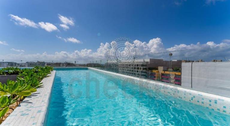 Rental apartment with patio in Playa del Carmen