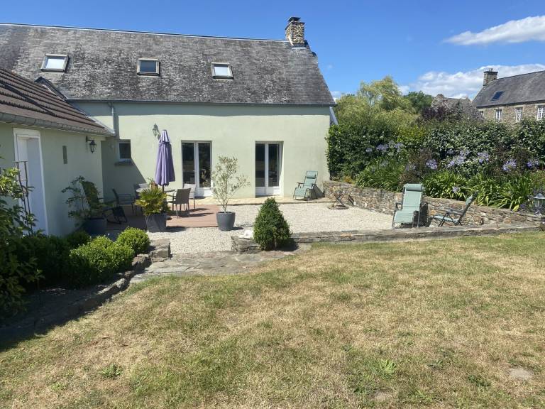 Ferienhaus mit Hund in Bretteville-sur-Ay, Normandie für max. 4 Personen