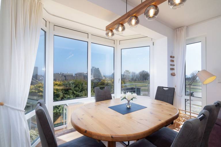 Hundefreundliches 4-Zimmer Ferienapartment mit Balkon und Meerblick — photo 2