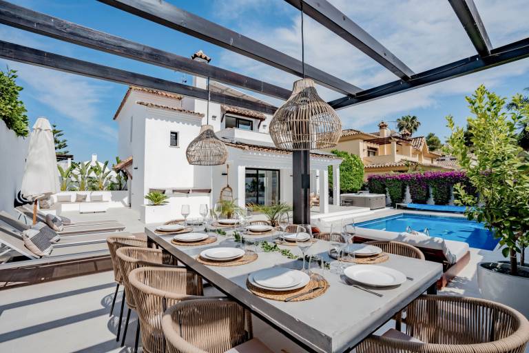Ferienhaus in Marbella, Nueva Andalucía für max. 12 Personen, Ferienhaus in Marbella, Nueva Andalucía für max. 12 Personen,