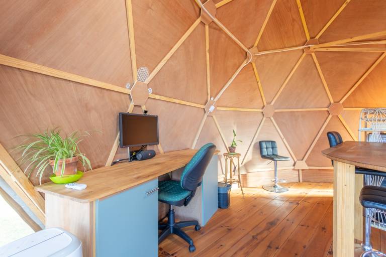 Holiday Home 'Dôme Géodésique Insolite Confort' with Private Garden and Wi-Fi — photo 5