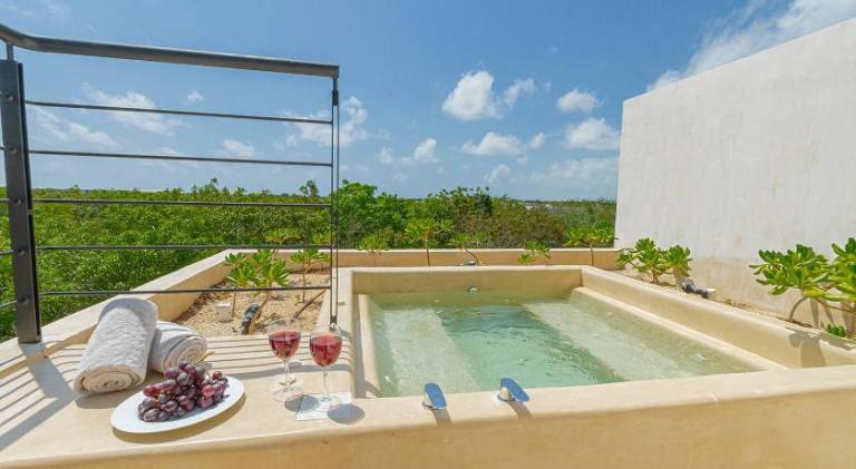 2BR Penthouse with Private Jacuzzi at Aldea Zama in Tulum
