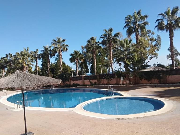 Holiday apartment with patio, yard & pool | Sea view in Oropesa del Mar