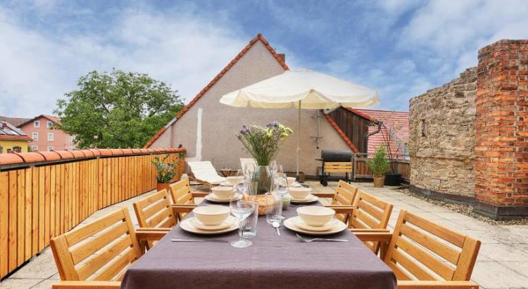 Homie hotel fischzucht - Sauna, große Dachterrasse, 3 Schlafzimmer — photo 4
