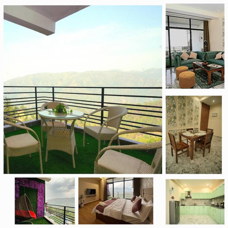 Rental apartment with 2 rooms for 5 persons in Solan