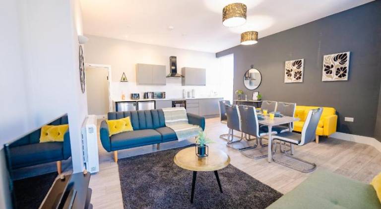 Ample holiday apartment | Pet-friendly in Cardiff