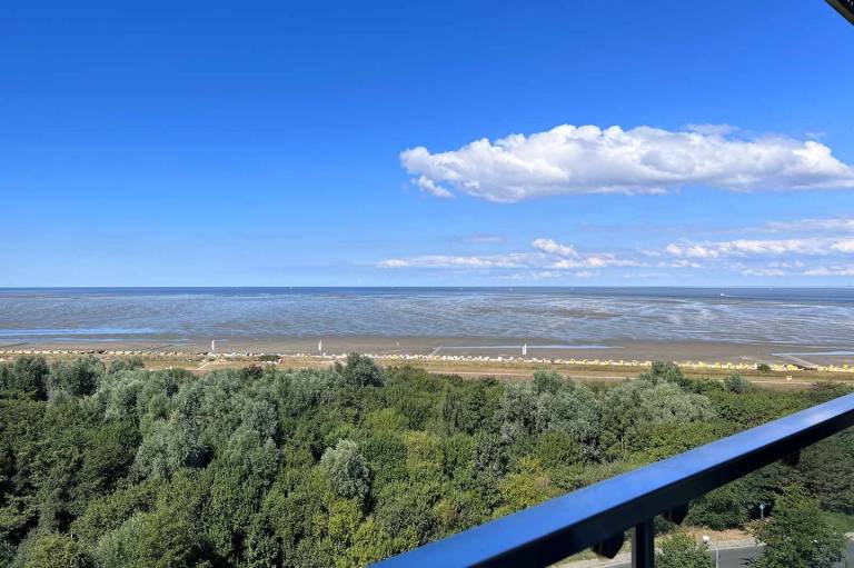 Ferienwohnung 86 mit Panorama-Meerblick im Strandhochhaus Döse in Cuxhaven