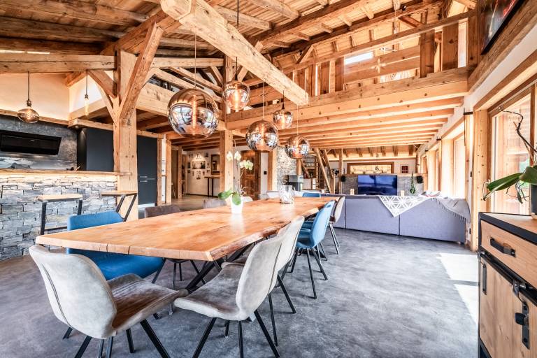 Ferienhaus in Abondance f&uuml;r max. 10 Personen