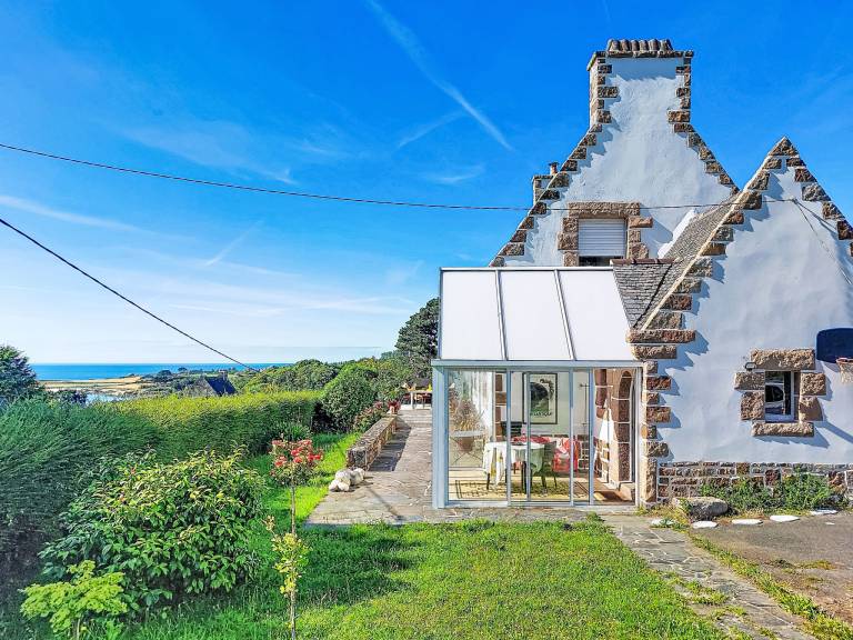 Ferienhaus mit Hund in Plougasnou fuer max. 4 Personen