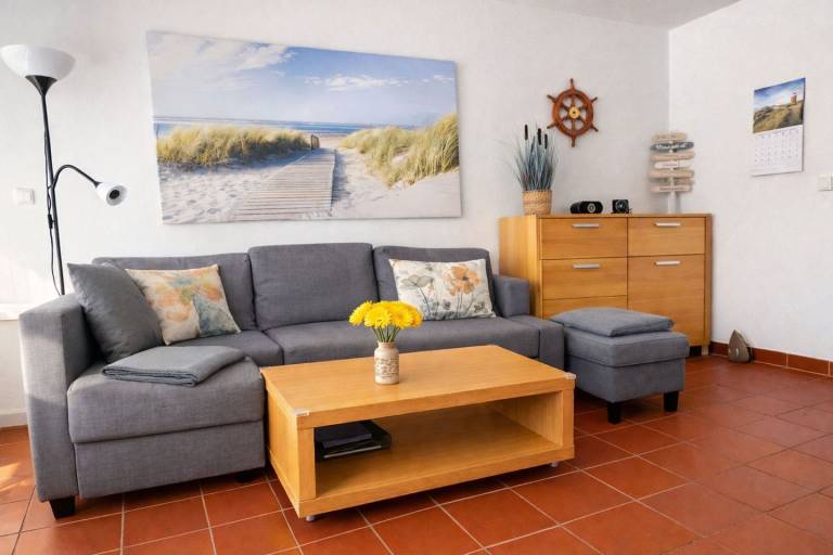 Komfortable Ferienwohnung mit Terrasse und Garten in Strandnähe in Schillig — photo 5