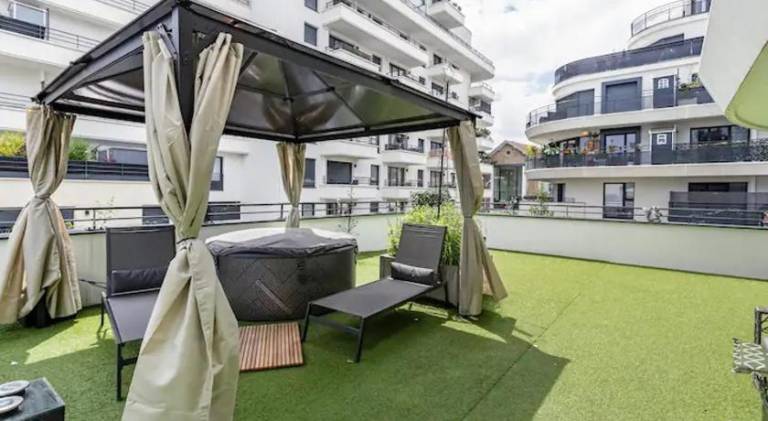 Residence Abraham-Bed&Breakfast Guest Room 2 LaDefense U-Arena Parking Terasse Fibre View — photo 3
