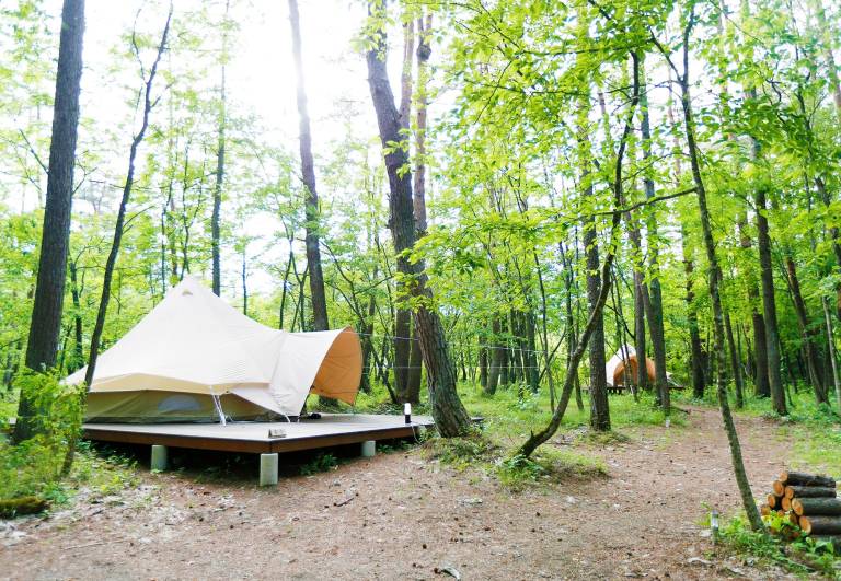Camping suite with barbeque in Hakuba