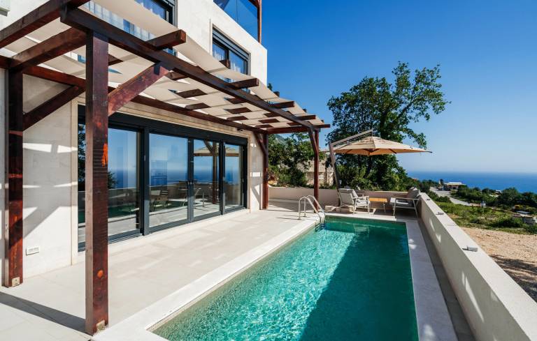 Ferienhaus in Sveti Stefan, Pržno für max. 6 Personen, Ferienhaus in Sveti Stefan, Pržno für max. 6 Personen,
