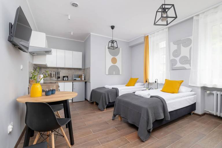 Studio for 2 persons in Katowice