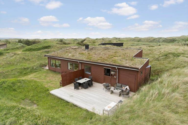 Ferienhaus mit Hund in Brovst Kommune, Tranum Strand f&uuml;r max. 5 Personen