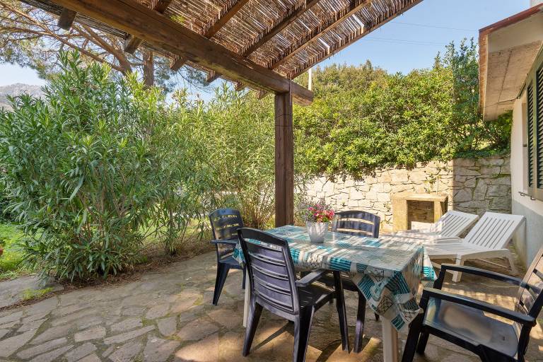 Apartment with yard, patio & BBQ in Marciana Marina