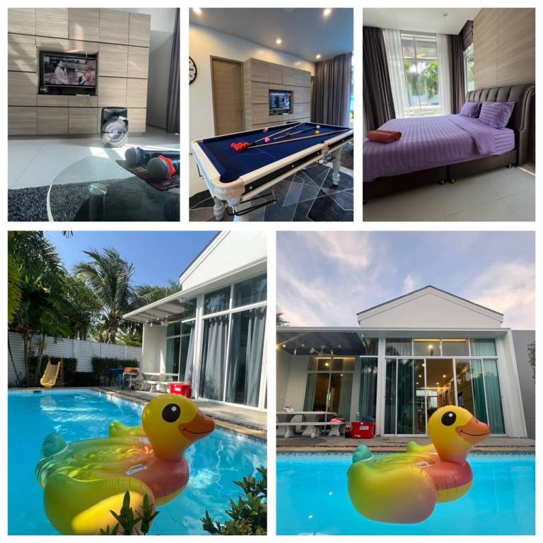Villa with pool & barbeque in Phetchaburi