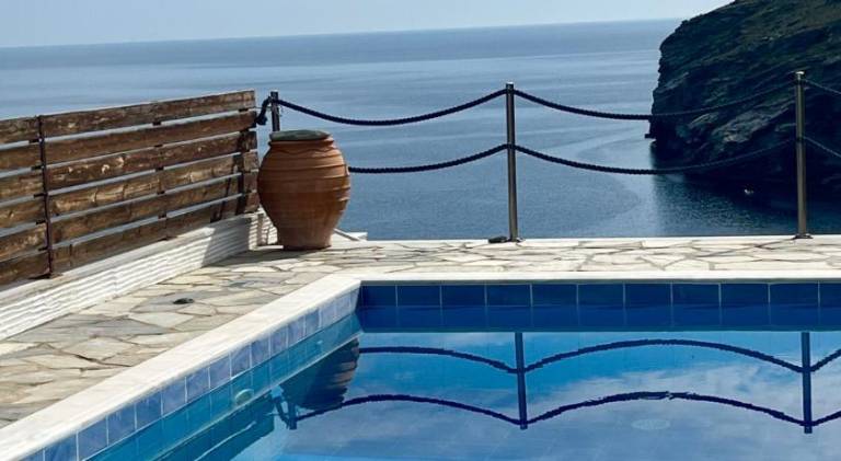 Residence Sineti Beach sea view maisonette in Andros