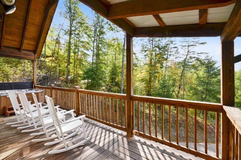 Cabin with private pool & terrace — photo 4