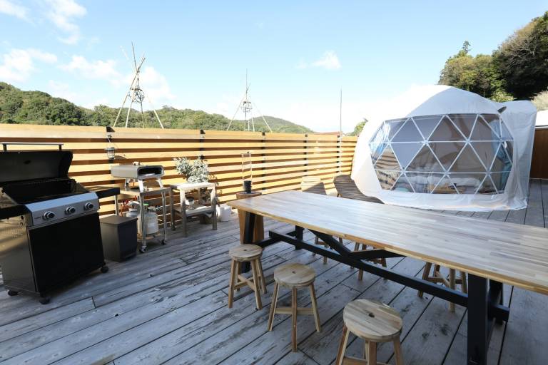 Camping-Unterkunft Tamaricho