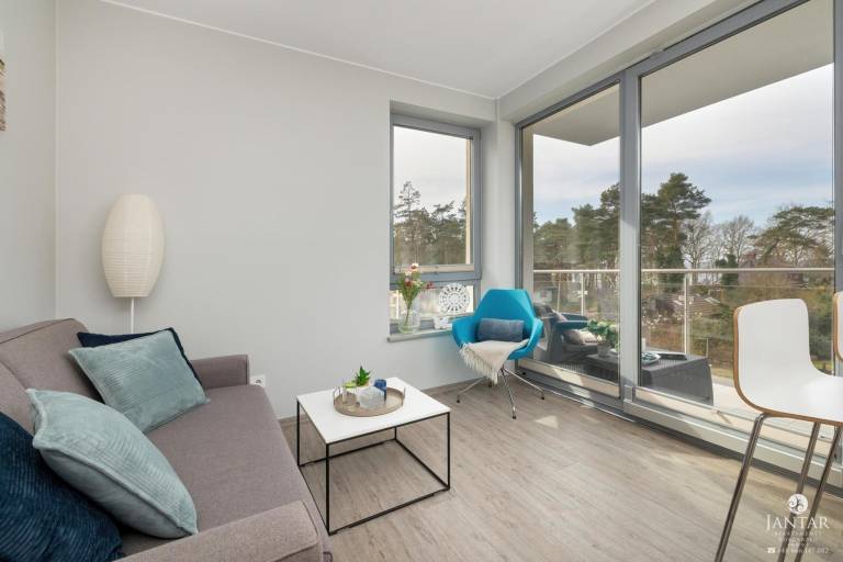 Rental apartment with yard in Rewal