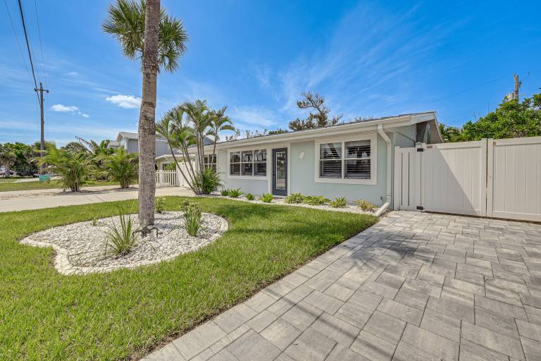Steps to Englewood Beach Home w Outdoor Oasis