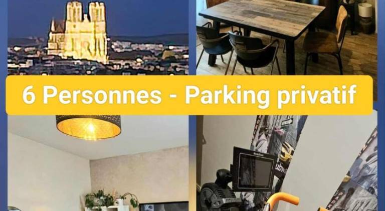 Rental apartment with terrace in Tinqueux