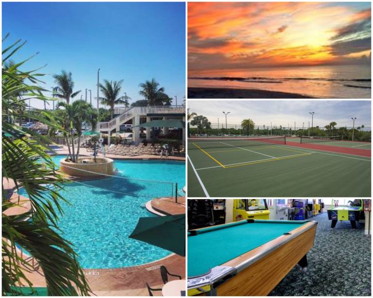 2BR OCEAN FRONT Accessible Cocoa Beach Resort