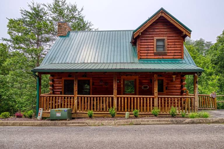 Cabin with private pool — photo 2