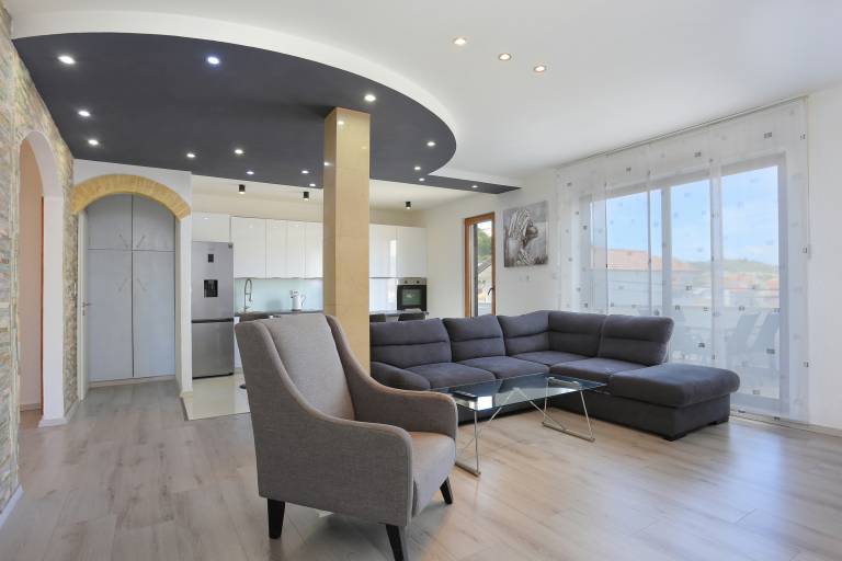 Two bedroom apartment with terrace and sea view Mastrinka (Čiovo) (A-4324-a) — photo 3
