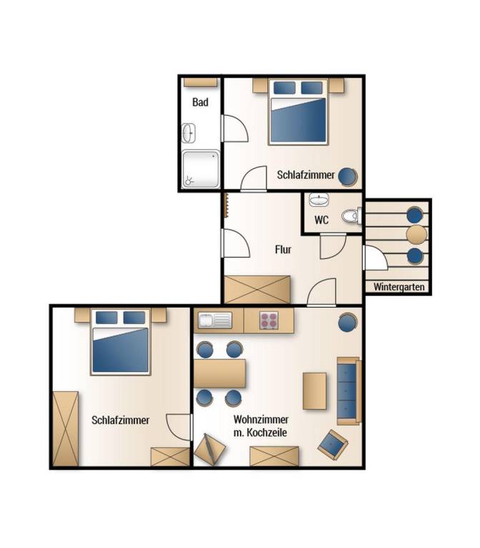 Holiday apartment with yard — photo 5