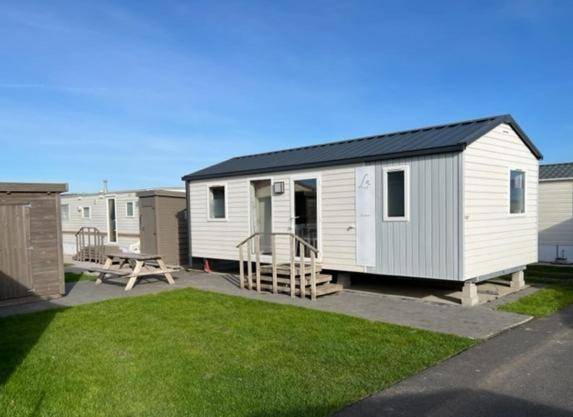 Moderne stacaravan in Middelkerke