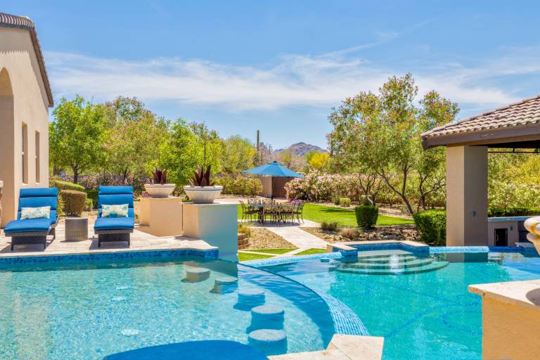 Scottsdale home resort w five en suite bathrooms