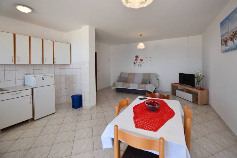 Two bedroom apartment near beach Kustići, Pag (A-6353-a) — photo 2