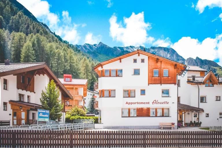 Ferienwohnung Appartements Alouette Samnaun Dorf