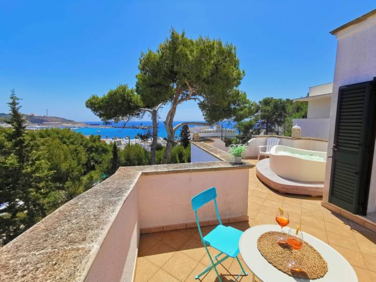 Villa with terrace, hot tub & grill | City view — photo 2