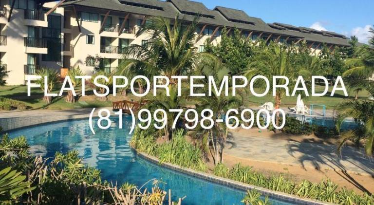 Flat no Beach Class Muro Alto in Ipojuca