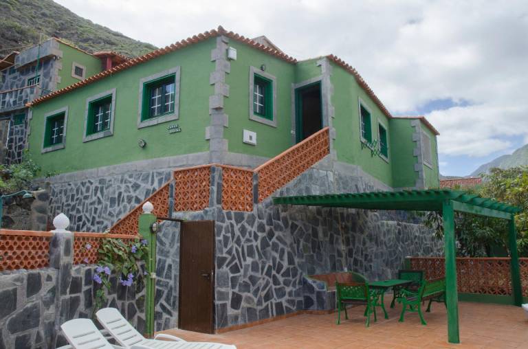 Ferienhaus mit einer schönen Terrasse