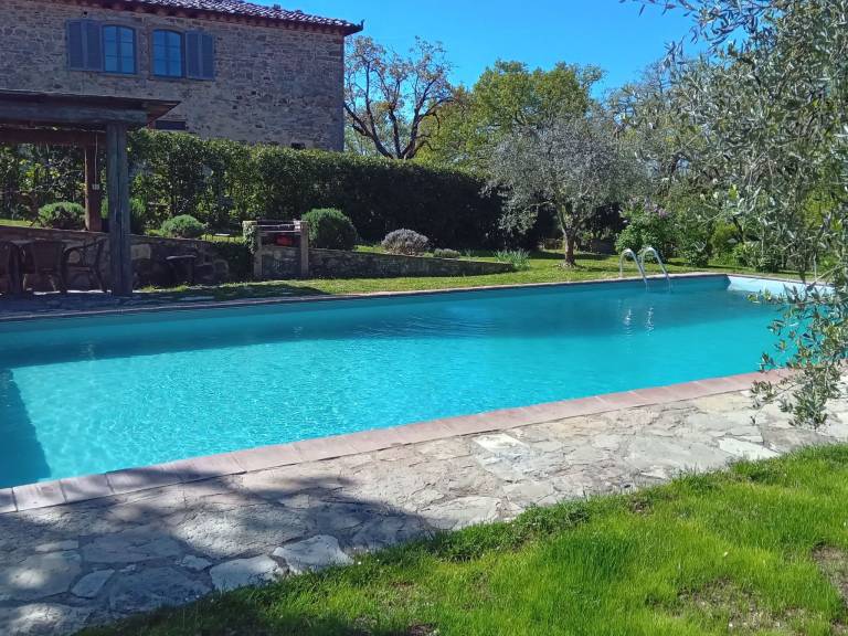 Ferienwohnung in Gaiole in Chianti f&uuml;r max. 9 Personen