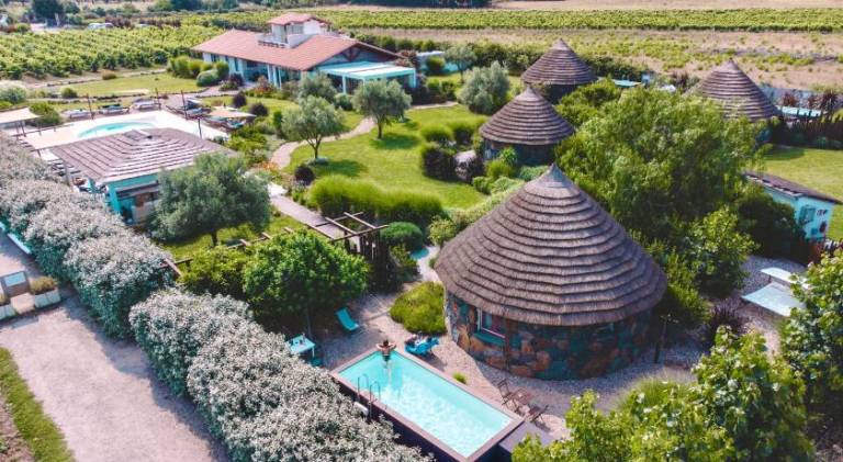 Farm with garden, terrace & pool in San Vero Milis