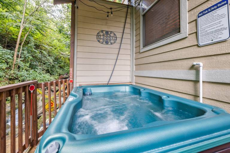Falling Brook – Cozy Creekside Cabin with Hot Tub, Game Loft & Dog-Friendly Comfort — photo 3