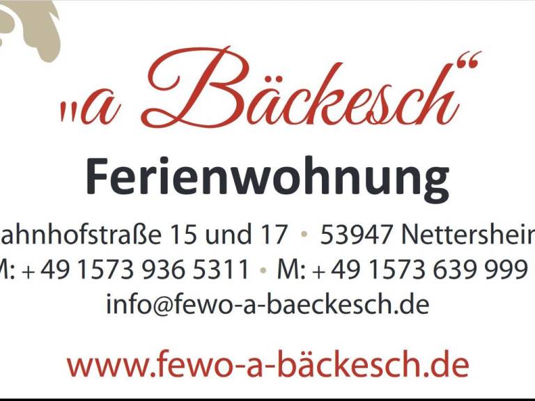4 Bett Ferienwohnung Dusche WC bis 6 Personen
