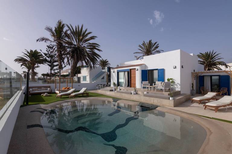 Ferienhaus direkt am Wasser in Corralejo, Fuerteventura f&uuml;r max. 6 Personen