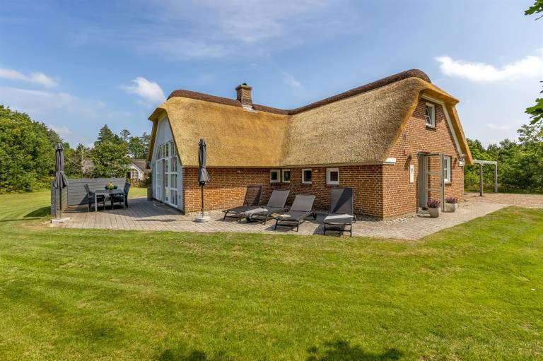 Ferienhaus mit Hund in Houstrup f&uuml;r max. 8 Personen