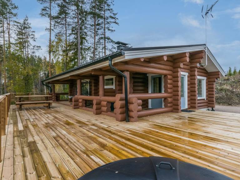 Ferienhaus mit Hund in Kouvola, Südfinnland für max. 5 Personen